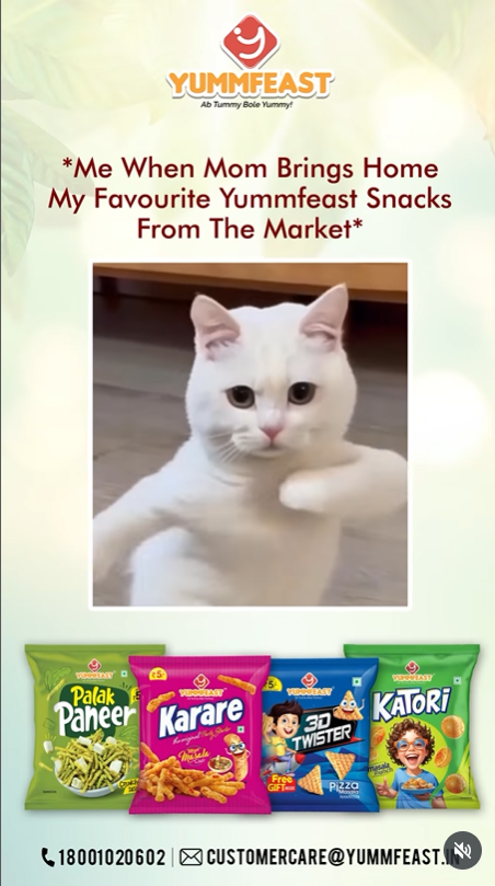 We really experience unmatched happiness when it’s time for some Yummfeast Snacks!😋😍